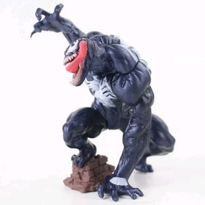 Pi² The Black Spiderman Venom Figure Toy(Black)