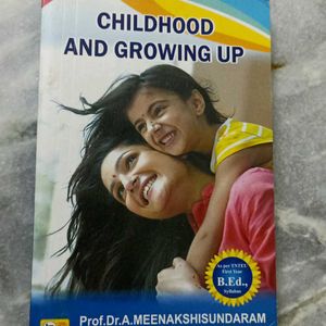 B. Ed Book Childhood And Growing Up☺