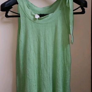 Party Wear Green Top