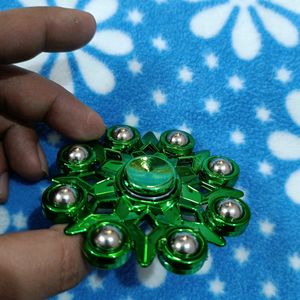 Metal Green Fidget Spinner