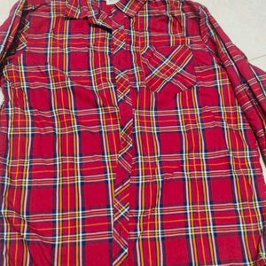 Boys Checked Relax Fit Shirt