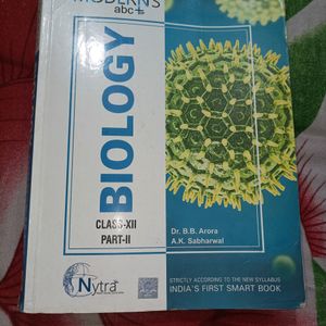 Biology Book for Class - 12