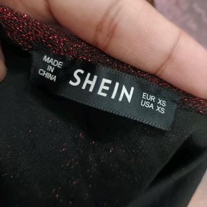 Shein Shimmer Mini Dress 🪩✨