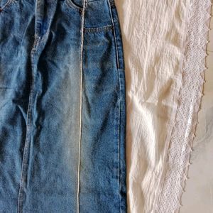 Clearance Sale ✨Y2k Denim Skirt