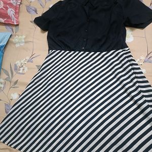 Zebra Striped Dress