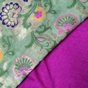 Khadi Silk Dress Material