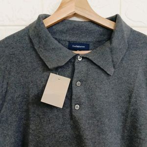 Semi Formal Grey Men Sweater