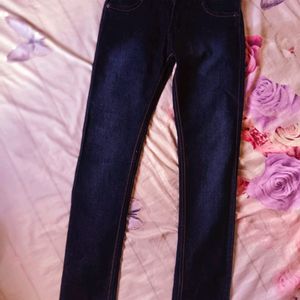 Navy blue New Jeans..32 In..No Use