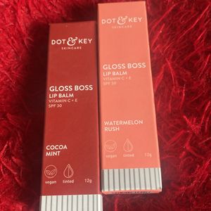 Gift Included Lip Balm Gloss Boss Combo 2 Pack