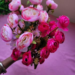 Pink Roses Bunches