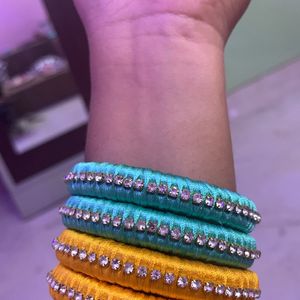 🎀Silk Thread Bangles New 🎀