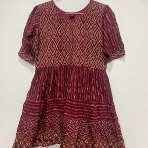 Red Colour Tunic