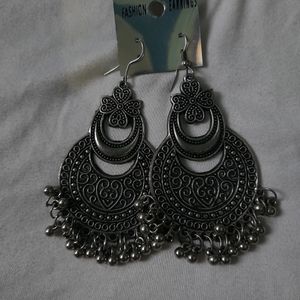 Oxidised Earrings