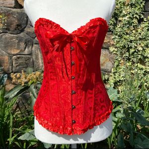 Red Corset Top