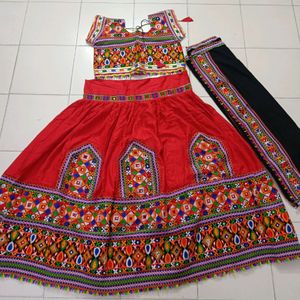 New Red Chanya Choli