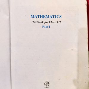 •NCERT MATHEMATICS PART I•