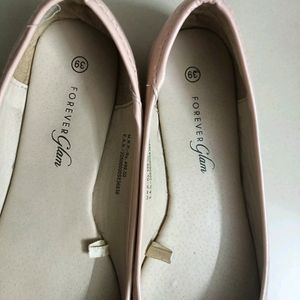 Round Toe Bows Ballerinas