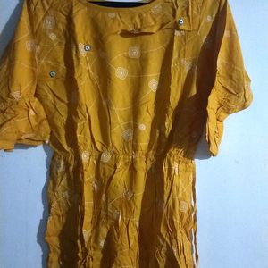 Yellow Empire Tunic