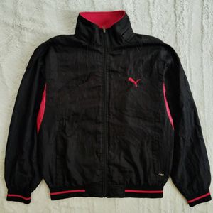 PUMA ZIPPER BLACK JACKET