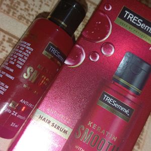 TRESemme' Keratin Hair Serum &Get A Free Lip Oil