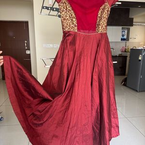 Elegant Festive Athnic Gown