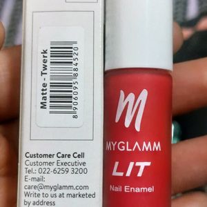 My Glamm Nail Paint With Remover Combo