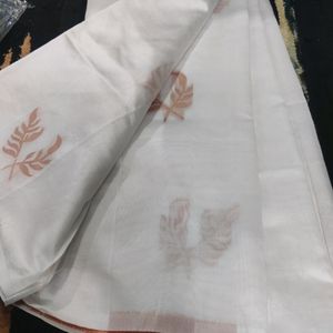 White Saree For Women....