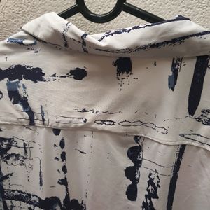 Printed Nylon Half Shirt (Men)