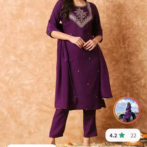 KALINI ETHNIC Wear Kurta Set With Dupatta