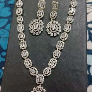 American Diamond Jewellery Set