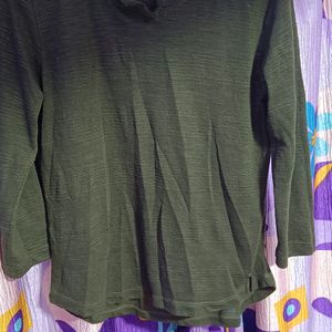 Olive Colour Top