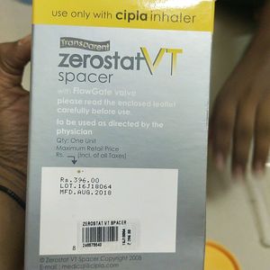 Zerostat VT Cipla Inhaler