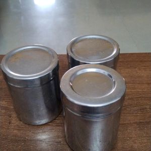 Set Of 3 Small Containers