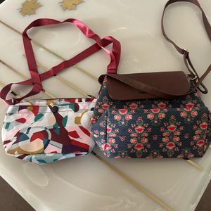 Combo Of Two Sling  Bags