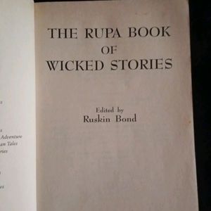 The Rupa Book Of Wicked Stories Edited By Ruskin Bond (Rupa)