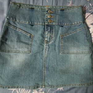 y2k denim skirt