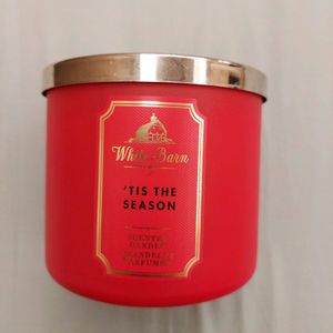 Bath & Body Works 3 Wick Candle - White Barn