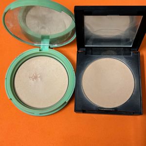 3 In 1 Contour Palette With Compact Powder