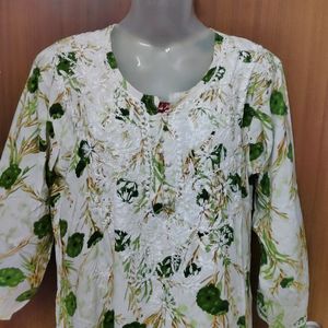 Printed Lacknavi Kurti