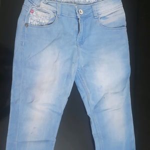 Kids 3 Quarter Jeans