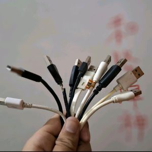 COMBO 10 Usb Charging Cable 1 is Damaged 9 Are OK