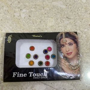 Multi Coloured Stone Bindi