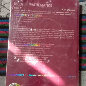 Book Rd Sharma MCQ