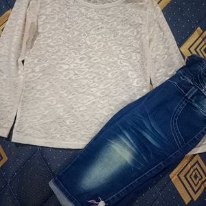 Top And Jeans Set