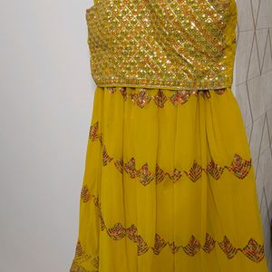 Haldi Designer Lehenga Choli Set