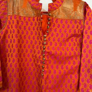 Orange kurta