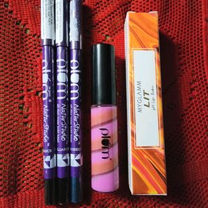 Kajal, Lipgloss And Lipbalm