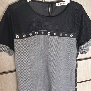 Rivet Detail Tee