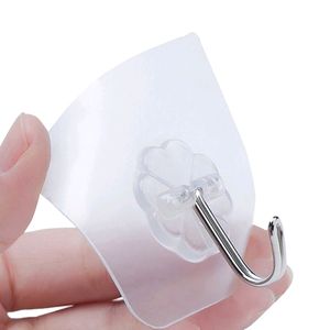 10Pcs Self Adhesive Heavy Waterproof Sticky Hooks