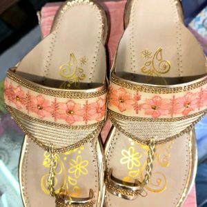 Flat Slippers Size - 38